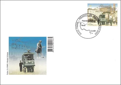 CESTNA VOZILA - TROLEJBUS V PIRANU
